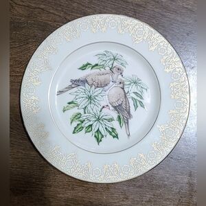 Lenox White and Gold Turtle Dove Plate Backstamp